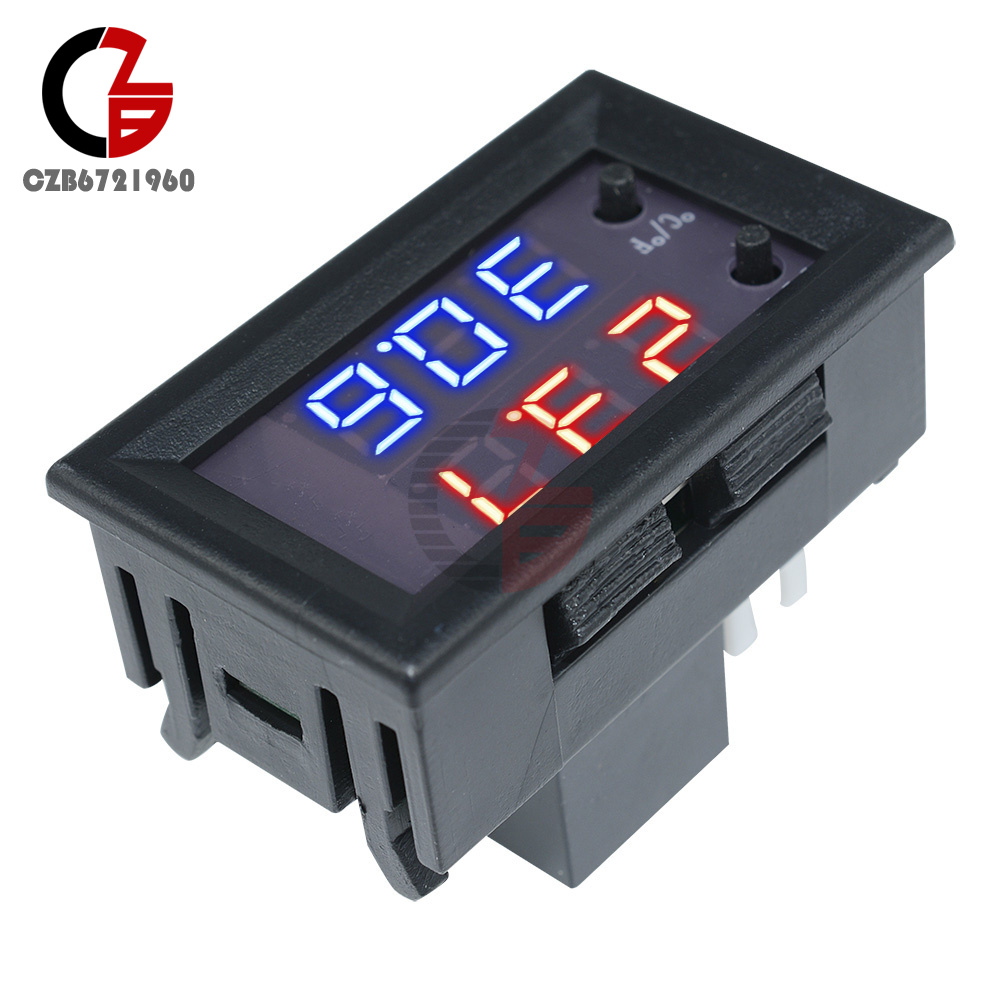 50-110°C Temperature Controller Switch Sensor+Case W1209 Digital 12V Thermostat 