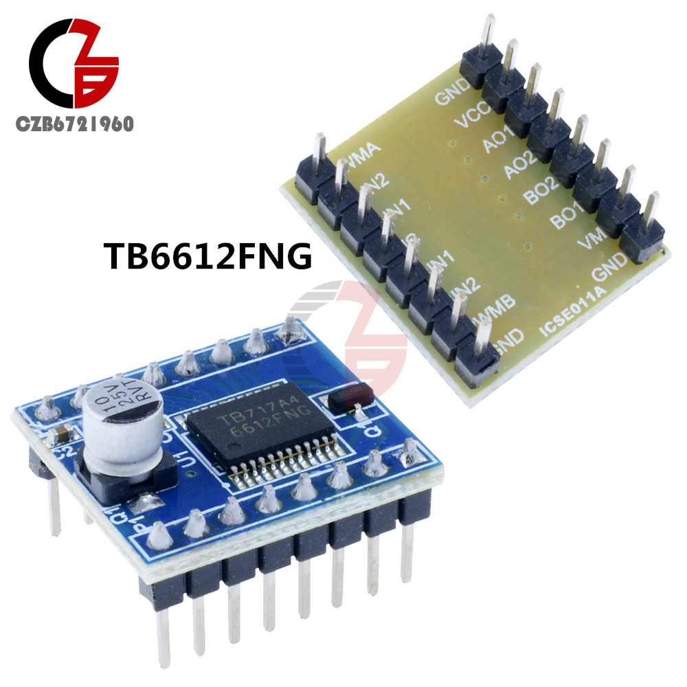 TB6612FNG Dual Motor Driver Module - High-Efficiency DC Motor Control Board for Self-Balancing TB6612FNG Dual Motor Driver Module - High-Efficiency DC Motor Control Board for Self-Balancing