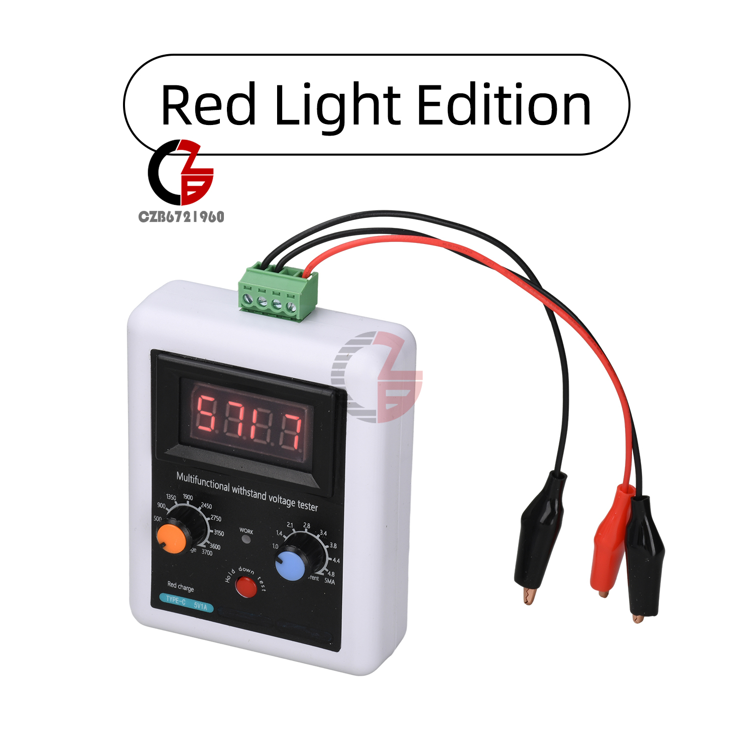 Multifunction Transistor Tester MOSFET IGBT Diode LED Meter Regulated 0-3700V