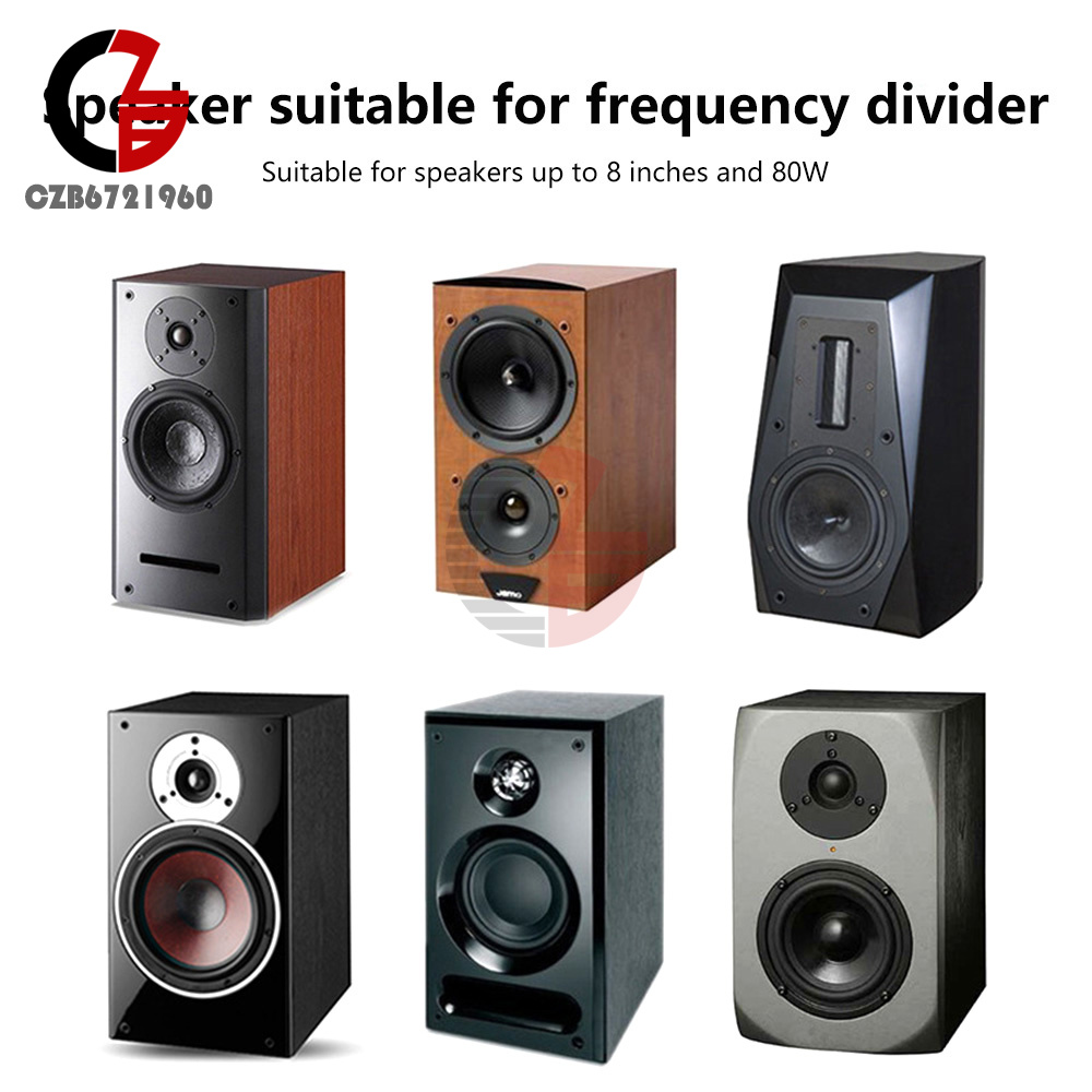 80W Hi-Fi Audio Speaker Crossover High & Low Two-way Filter 80W Hi-Fi Audio Speaker Crossover High & Low Two-way Filter