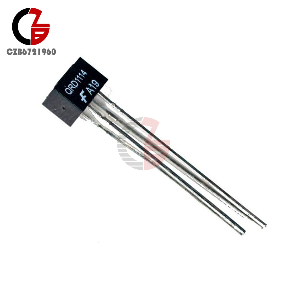 2PCS NEW QRD1114 DIP-4 SENSR OPTO TRANS 1.27MM REFL PCB Mount FAIRCHILD