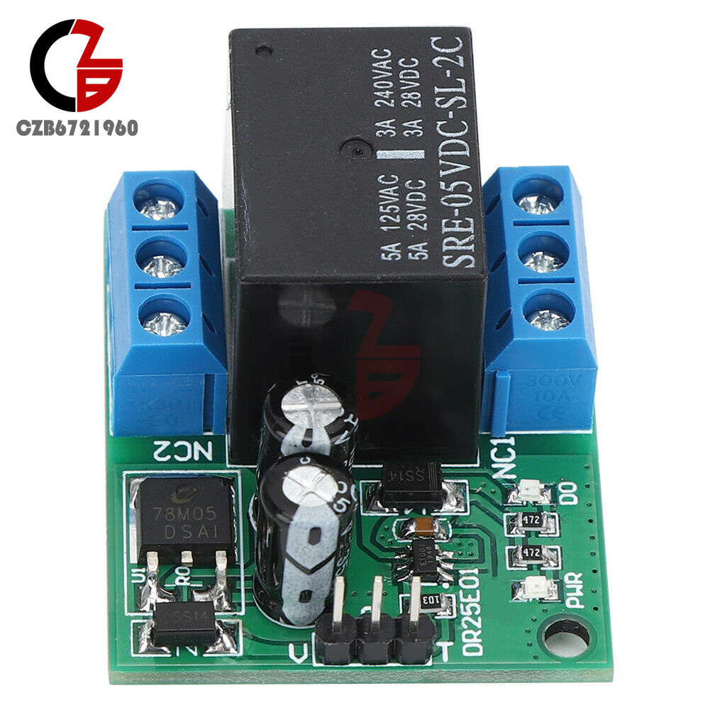 Double Pole Throw DPDT Selflocking Bistable Relay Module DC 5V/DC 6
