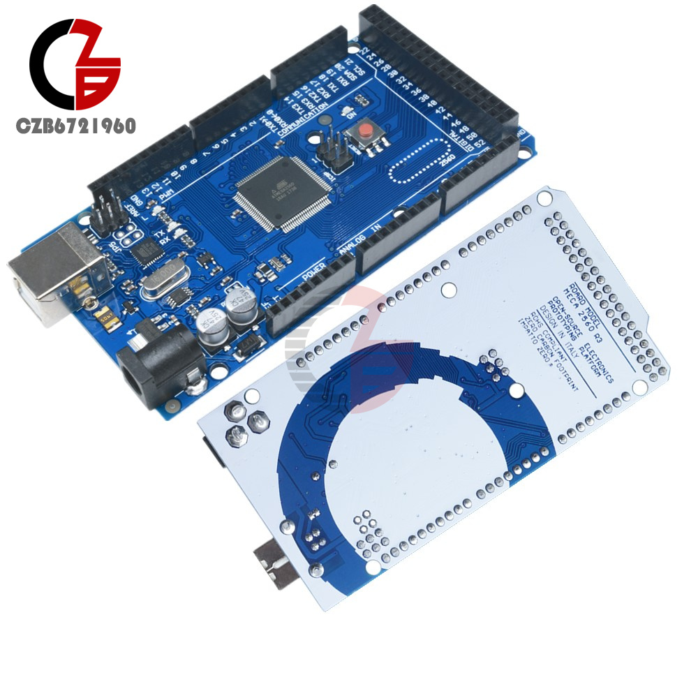Genuine MEGA 2560 R3 ATMEGA16U2 ATMEGA2560-16AU Board Replace 8U2 Module New