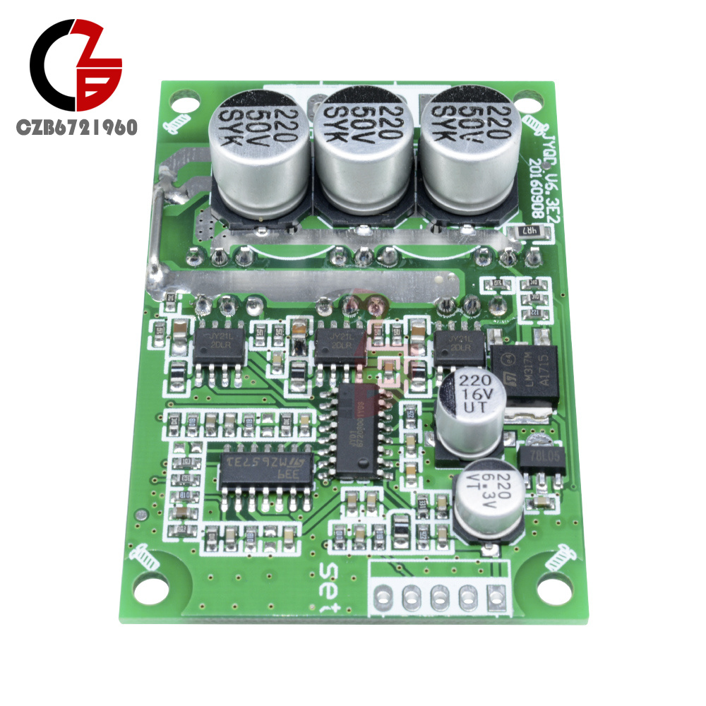 500W JYQD V6.3E1 DC Brushless Motor PWM Controller W/ Balanced Hall ...