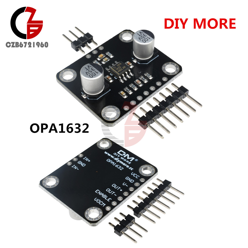 Fully-Differential Audio Operational Amplifier OPA1632 Module ADC ...