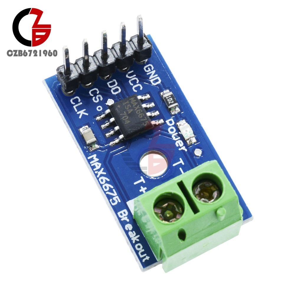 MAX6675 Type K Thermocouple Temperature Sensor Module SPI Interface For Arduino eBay