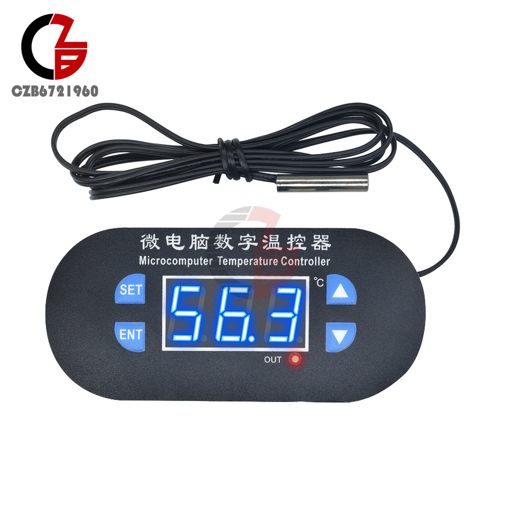 Digital W1308 W1209/WK W1301 W3230 12V Thermostat Temperature Switch Sensor 