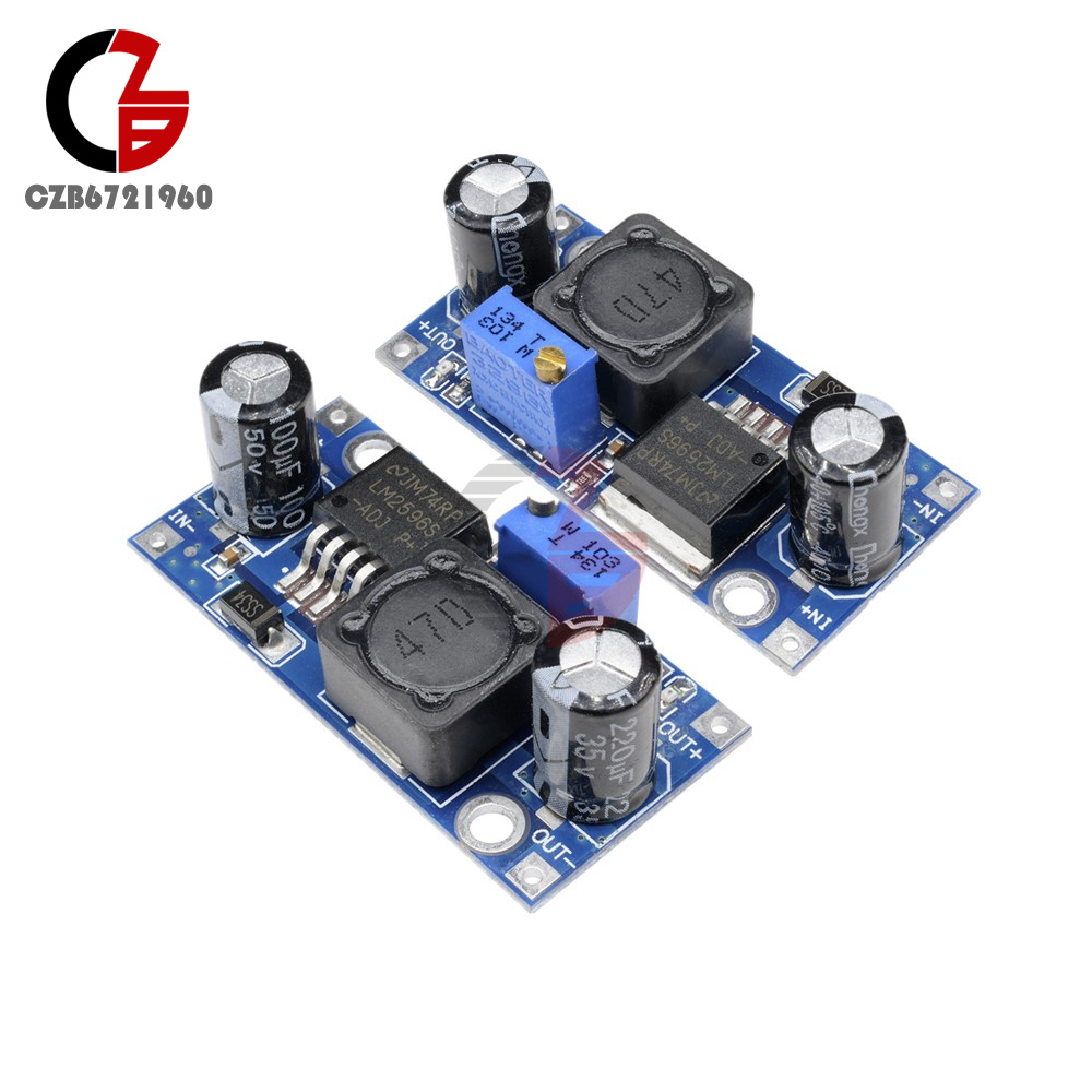 10PCS LM2596 DC-DC Buck Converter Step Down Module Power Supply Output 1.23V-30V