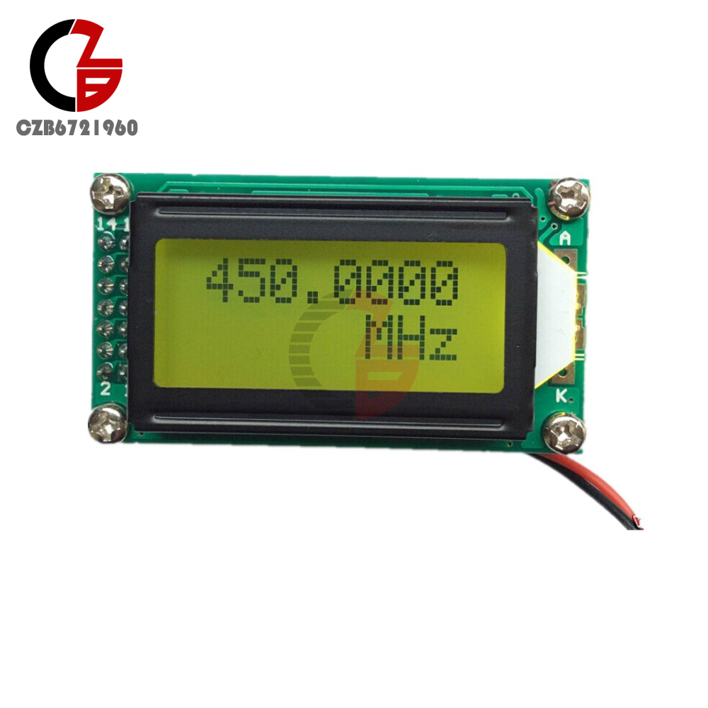 Lote 1 MHz-1,1 GHz LEDz contador de frecuencia medidor apto para radioaficionados - Imagen 9 de 40