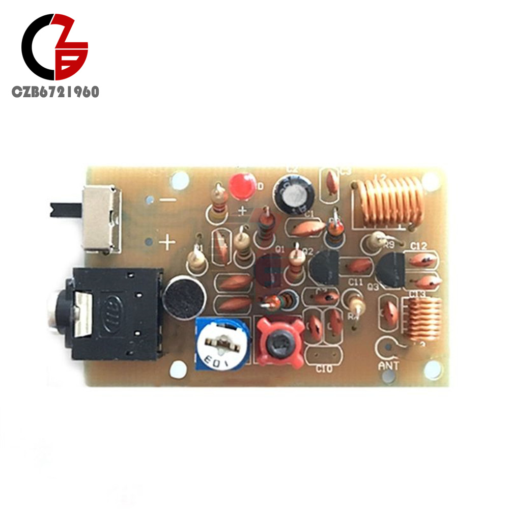 thumbnail image 2 of Wireless FM Microphone Suite – 88-108MHz Radio Transmitter DIY Module, 1.5-9V 2 of 6