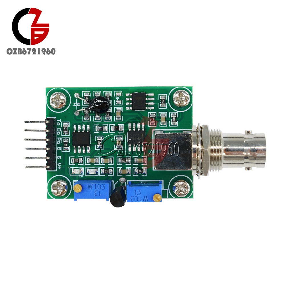 Подключение ph датчика Liquid PH0-14 Value Detect Sensor Module + PH Electrode Probe BNC for Arduino US