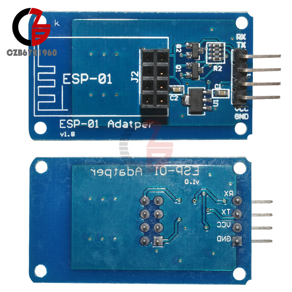 Esp8266 Serial 33v 5v Wi Fi Esp 01 Wireless Adapter Module Compatible
