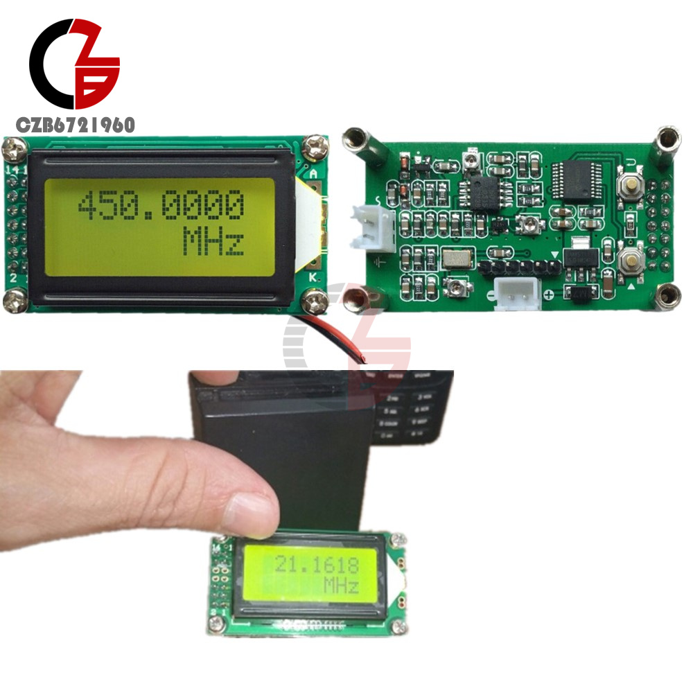 Lote 1 MHz-1,1 GHz LEDz contador de frecuencia medidor apto para radioaficionados - Imagen 6 de 40