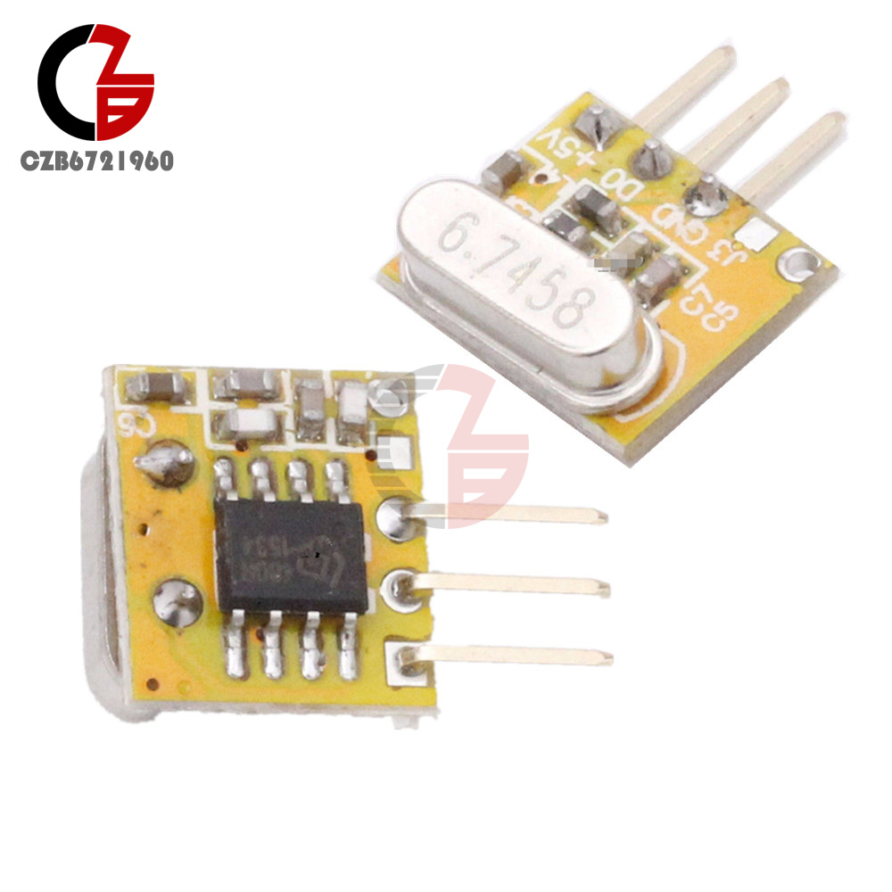 5PCS RXB14 433Mhz Superheterodyne Wireless Receiver 3.3V-5.5V for Arduino