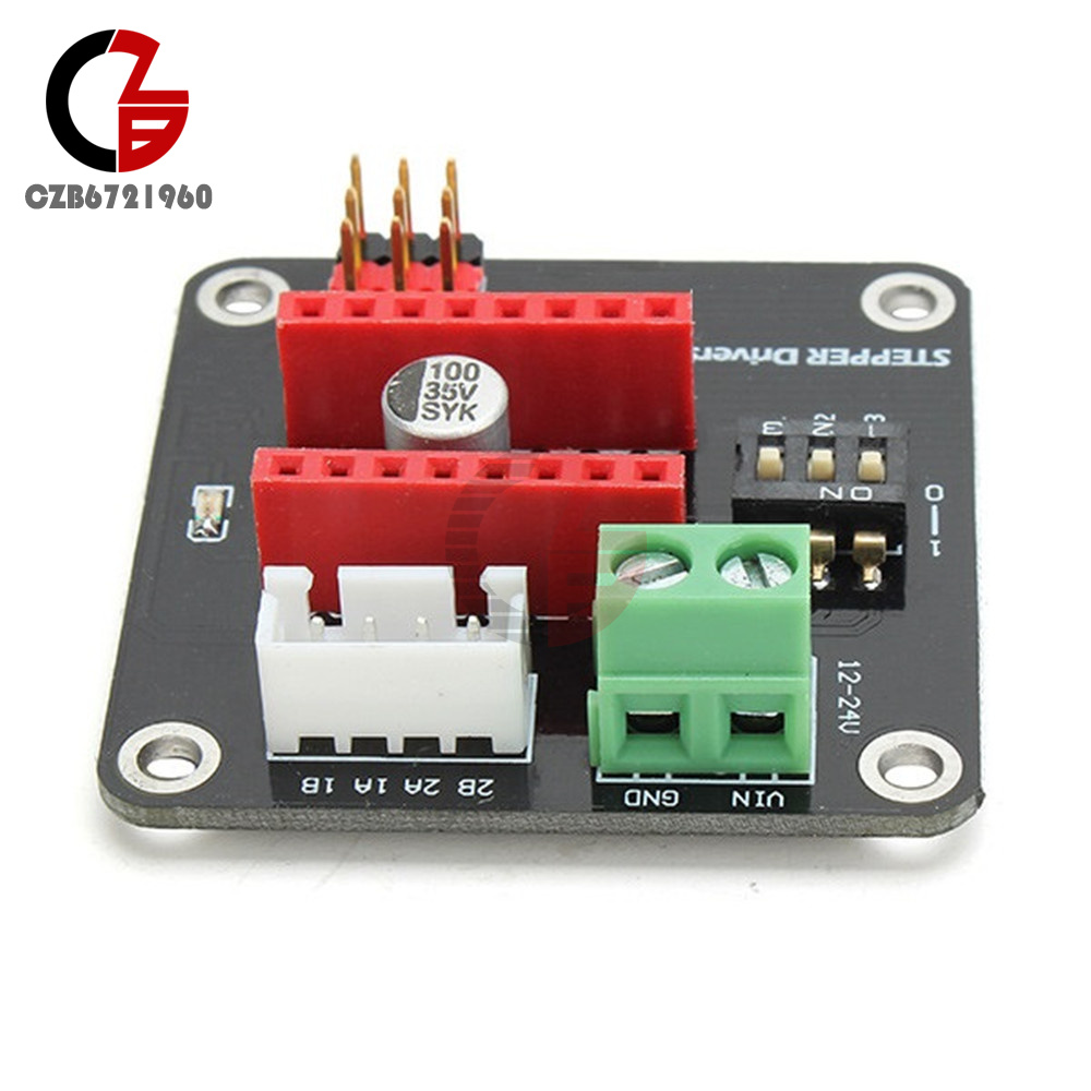 DAOKAI 42 Stepper Shield DAOKAI 42 Schrittmotortreiber-Erweiterungsplatine Mit A4988 & DRV8825 – Für 3D-Drucker & CNC DAOKAI 42 Stepper Shield DAOKAI 42 Schrittmotortreiber-Erweiterungsplatine Mit A4988 & DRV8825 – Für 3D-Drucker & CNC