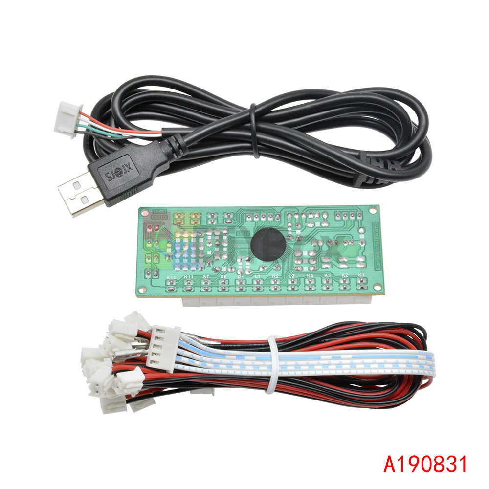 0929-01 mame専用 Zero Delay LED Arcade MAME Encoder USB To PC 5Pin Joystick PCB