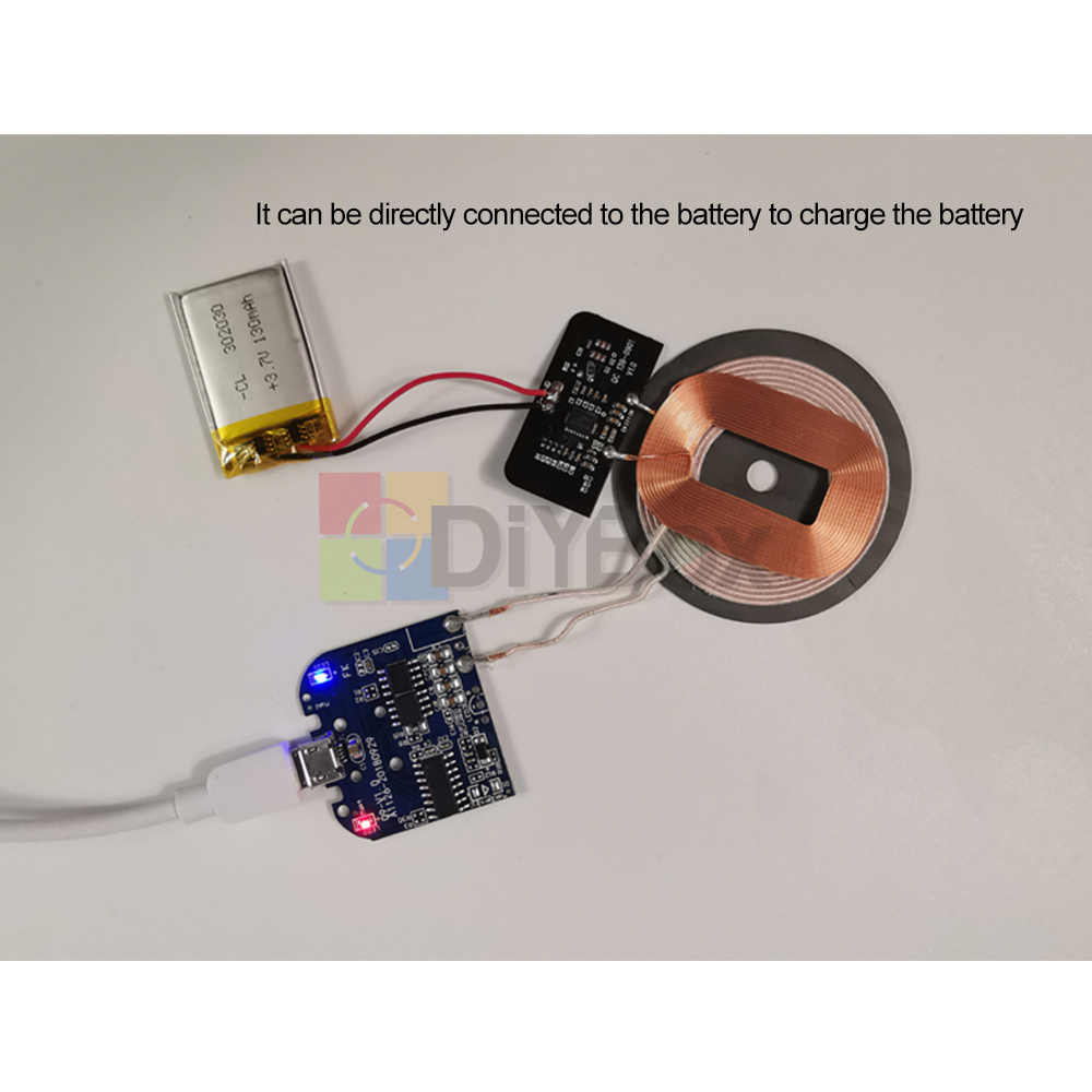 Module Récepteur De Chargeur Sans Fil 5w, Circuit Imprimé, Carte