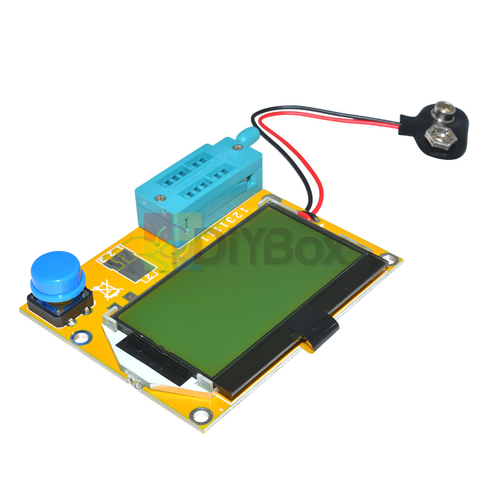 stronerliou Mega328 LCD testeur de Transistor Diode Triode LCR mètre ESR PNP NPN MOSFET