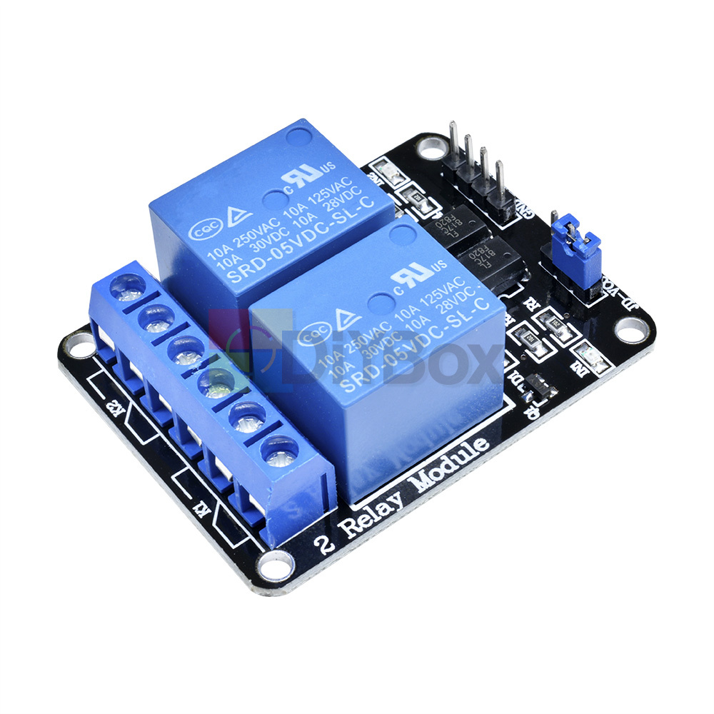 5V 2/8 Channel Relay Module With optocoupler For PIC AVR DSP ARM Arduino 