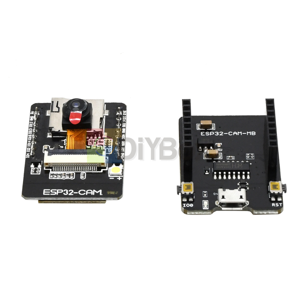 3pcs ESP32 CAM Development Board ESP32-CAM 8MP OV2640 Camera Module, WiFi Bluetooth Module ESP32-CAM-MB Micro USB To Serial Port CH340G With TF Card Slot For Raspberry Pi For Arduino In - Foto 6