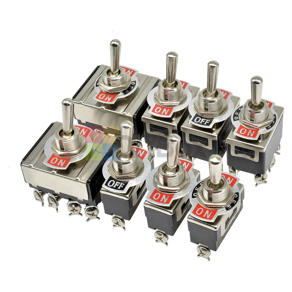 3 Way Toggle Switch 12 V Mini - Assorted Packs (1, 5, Or 10 Pcs) | MTS ...