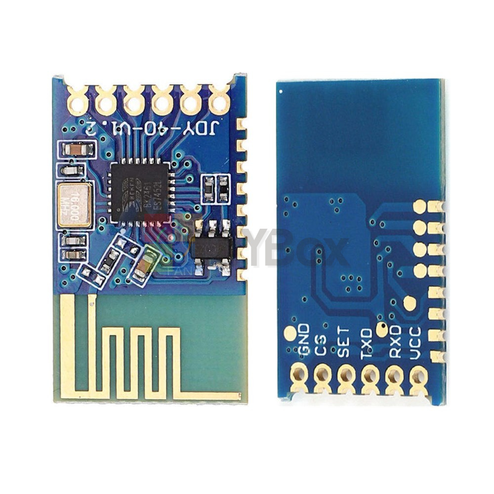 Modulo Ricetrasmettitore JDY-40 2.4GHz, Porta Seriale Wireless, Alternativa NRF24L01, 1-50 Pezzi