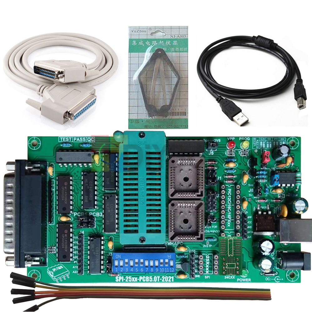NEW SPI 25xx EPROM programmer BIOS009 PIC,support 0.98d12 clip