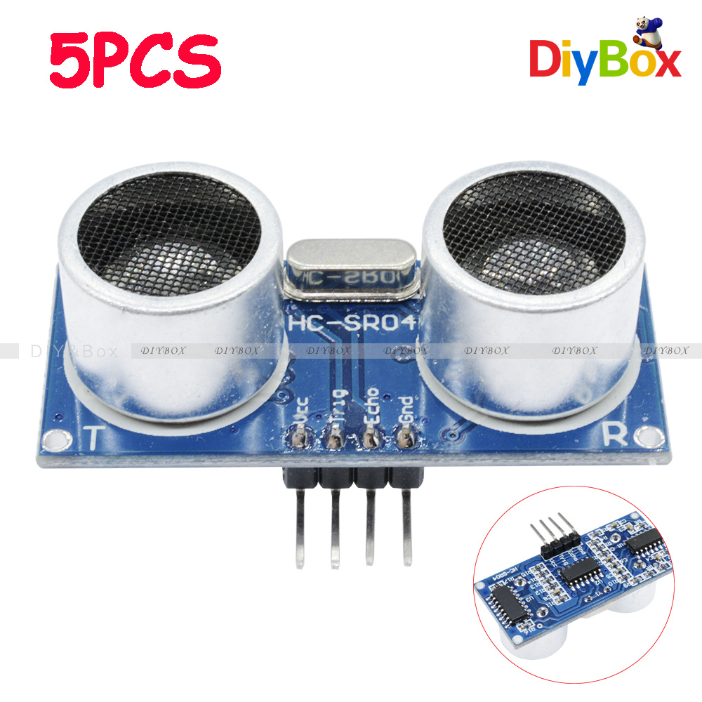 2PCS Ultrasonic Sensor Module HC-SR04 Distance Measuring Sensor for arduino SR04