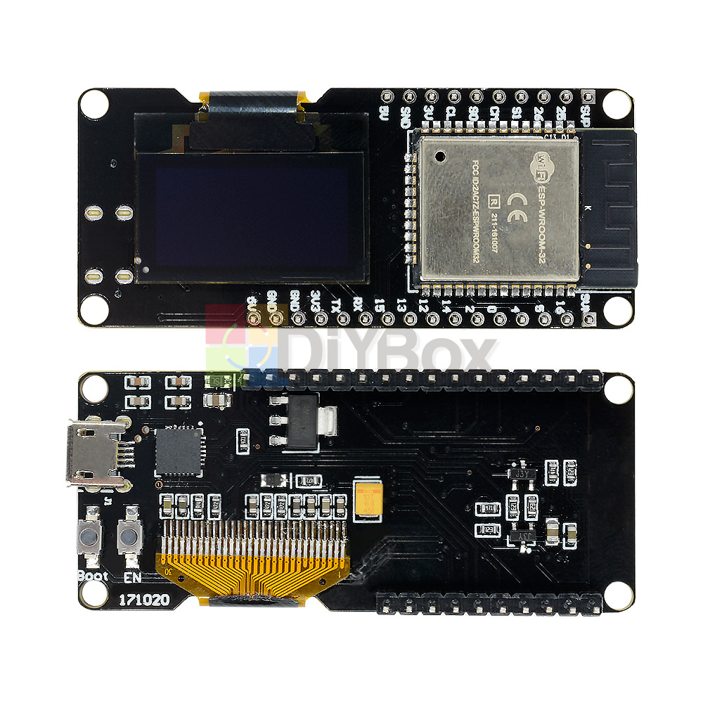 Esp32 Dev Board ESP32 Oled ESP-WROOM-32 2.4cm 2.4GHz Wifi-Bt Dual-Modus Für Wemos D1 Ap Sta Ov5640 Esp32