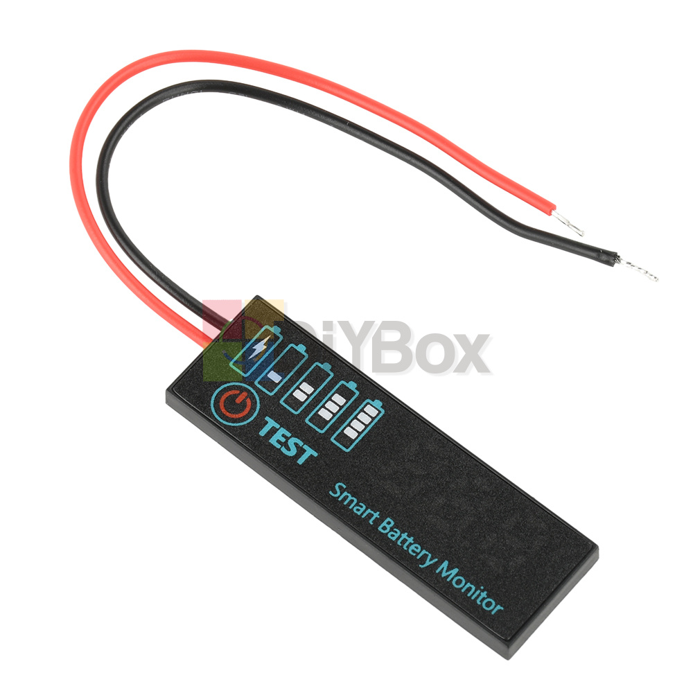 Testeur LED De Batterie DC7-55V - Moniteur Tension Puissance Pour Batteries Li-ion