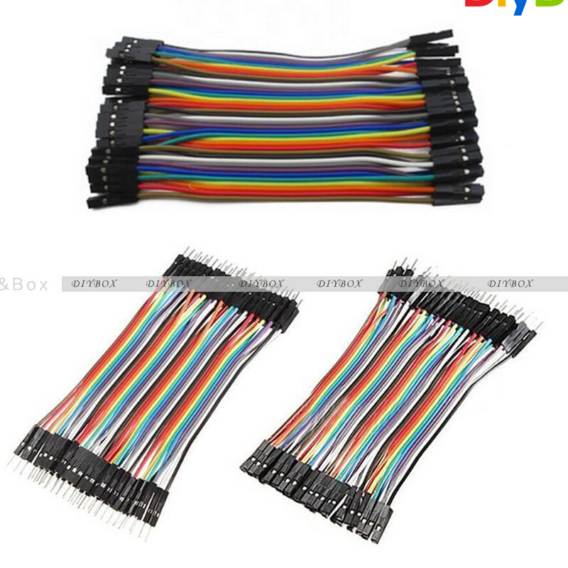 10/20CM Multi Dupont Male to Female Breadboard Jumper Wire Raspberry Pi Arduino 