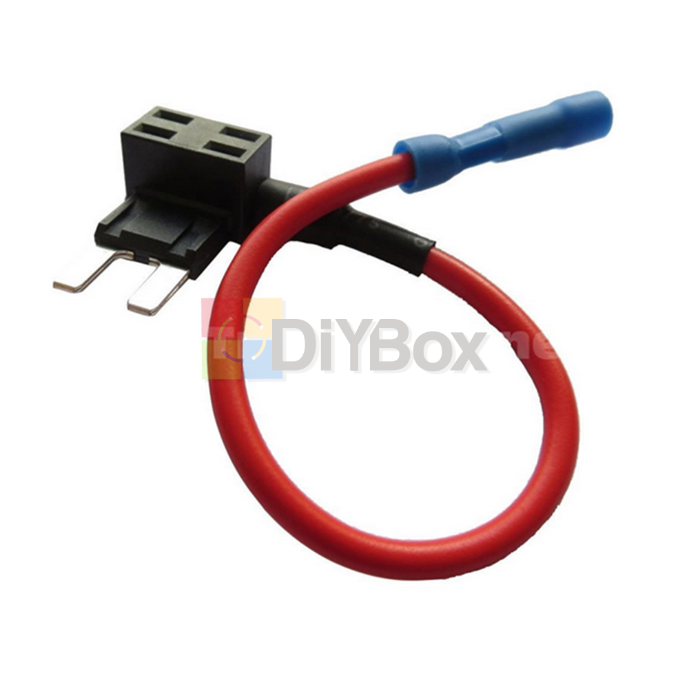 12V Car Add-a-circuit Fuse TAP Adapter ATM APM Auto 10A Blade Fuse Holder DIY