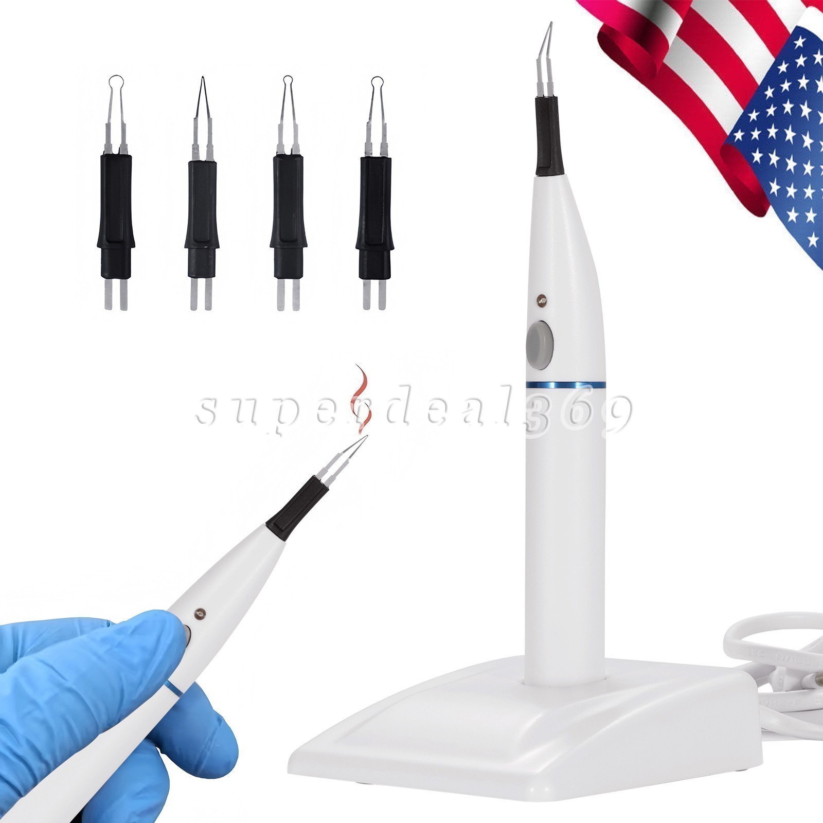 Dental Wireless Obturation System Endo Heated Pen/Gutta Percha Cutter with Tips