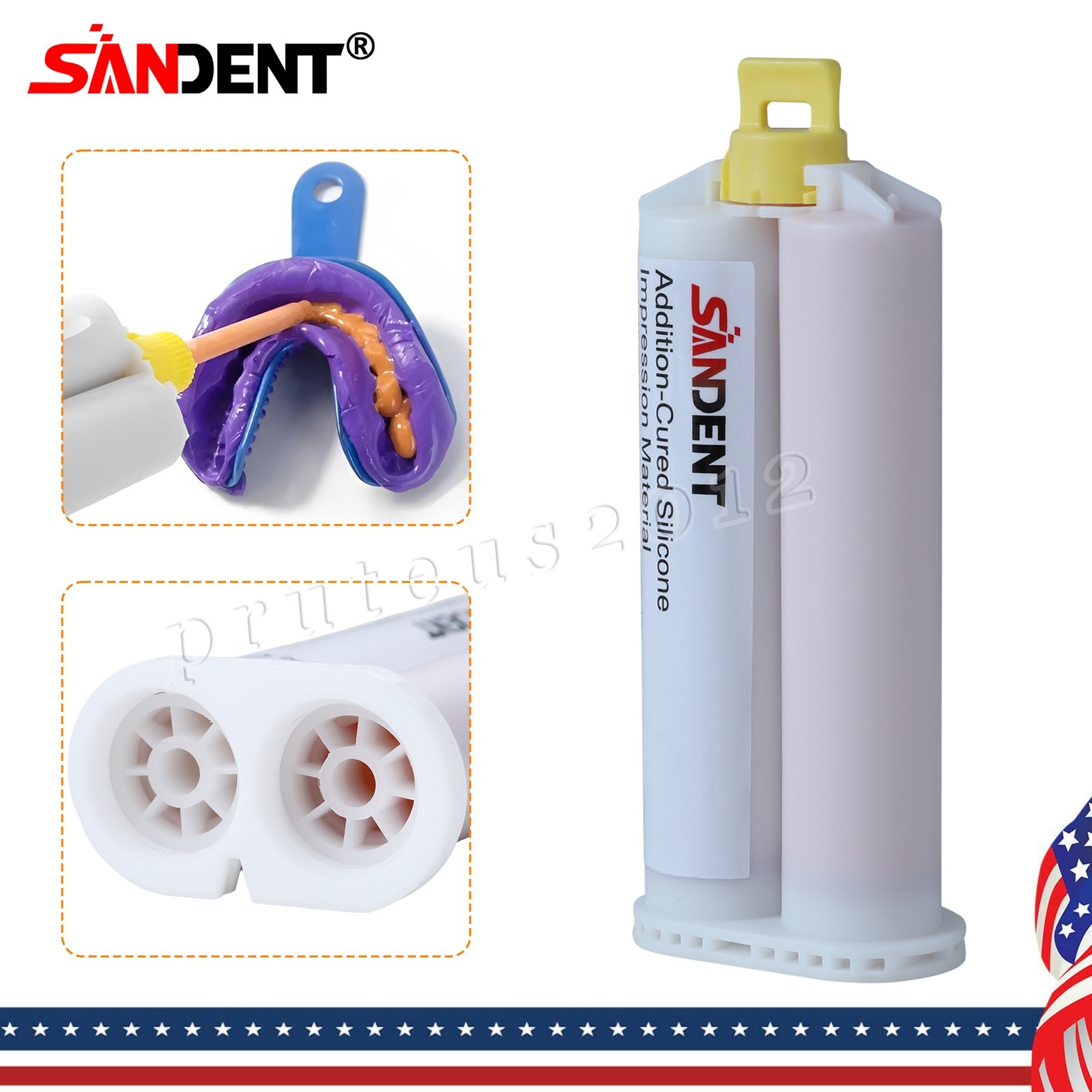 LIGHT BODY FAST SET VPS PVS Dental Impression Material FAST Set 50ML Cartridges