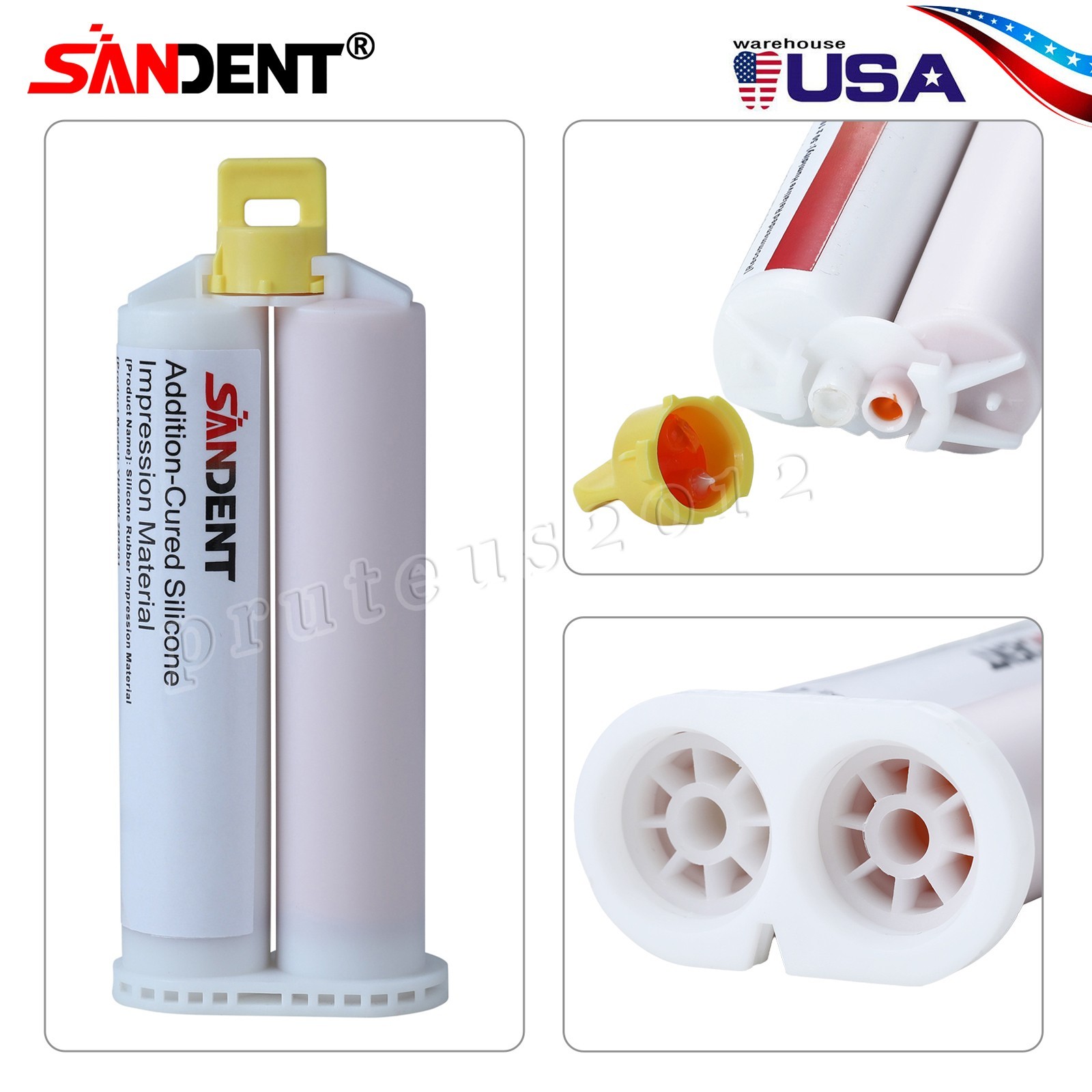 LIGHT BODY FAST SET VPS PVS Dental Impression Material FAST Set 50ML Cartridges