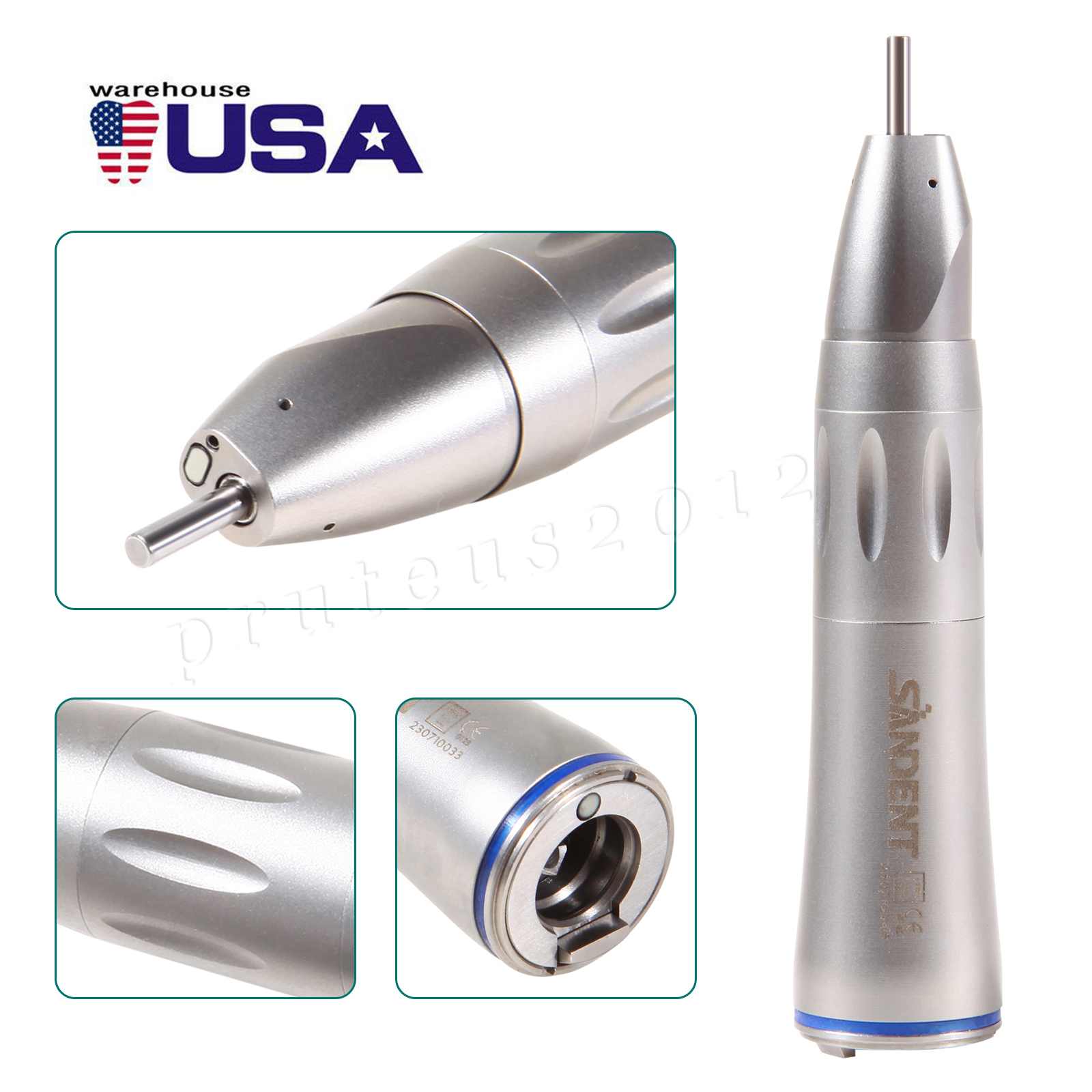Dental 1:1 Fiber Optic LED Contra Angle / 1:1 Surgical Straight Handpiece