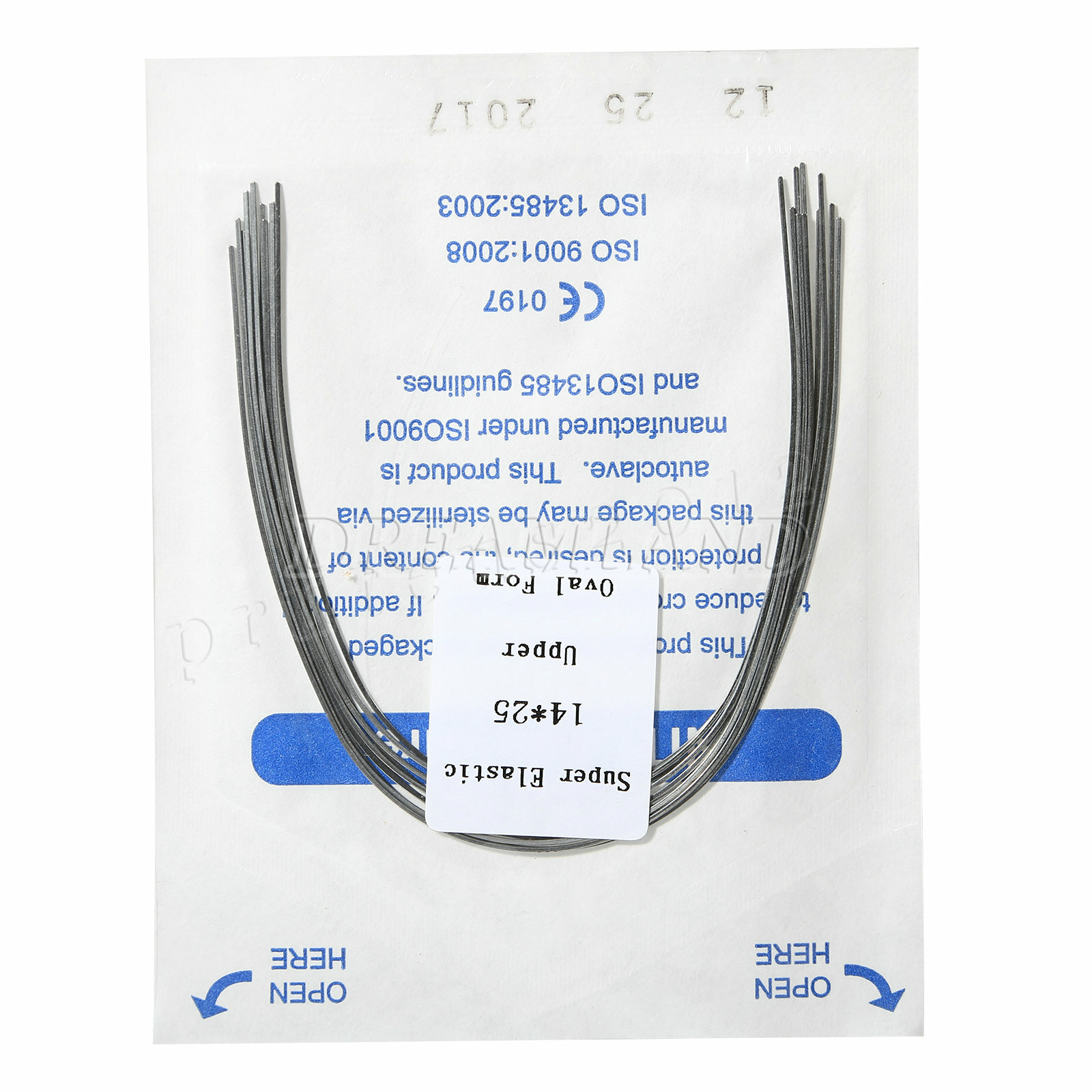 10 Packs Dent Orthodontic Arch Wire Rectangular Niti Super Elastic Upper/Lower