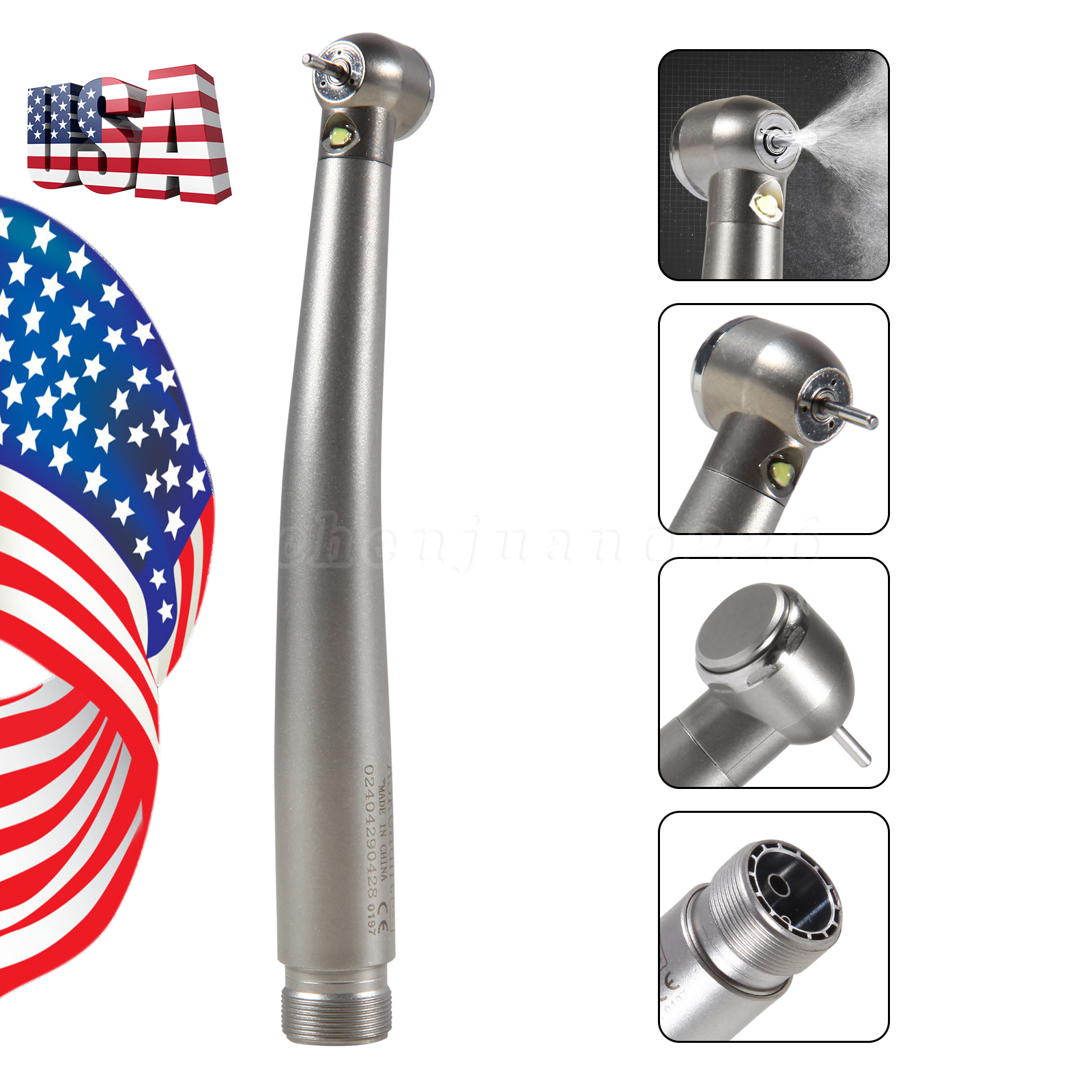 Dental LED High Speed Handpiece Air Turbine