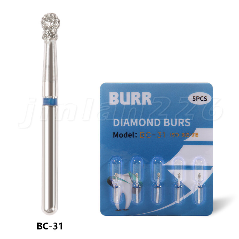 100* Dentist Diamond Burs Bur Bits Drill FG 1.6mm 102 Types High Speed