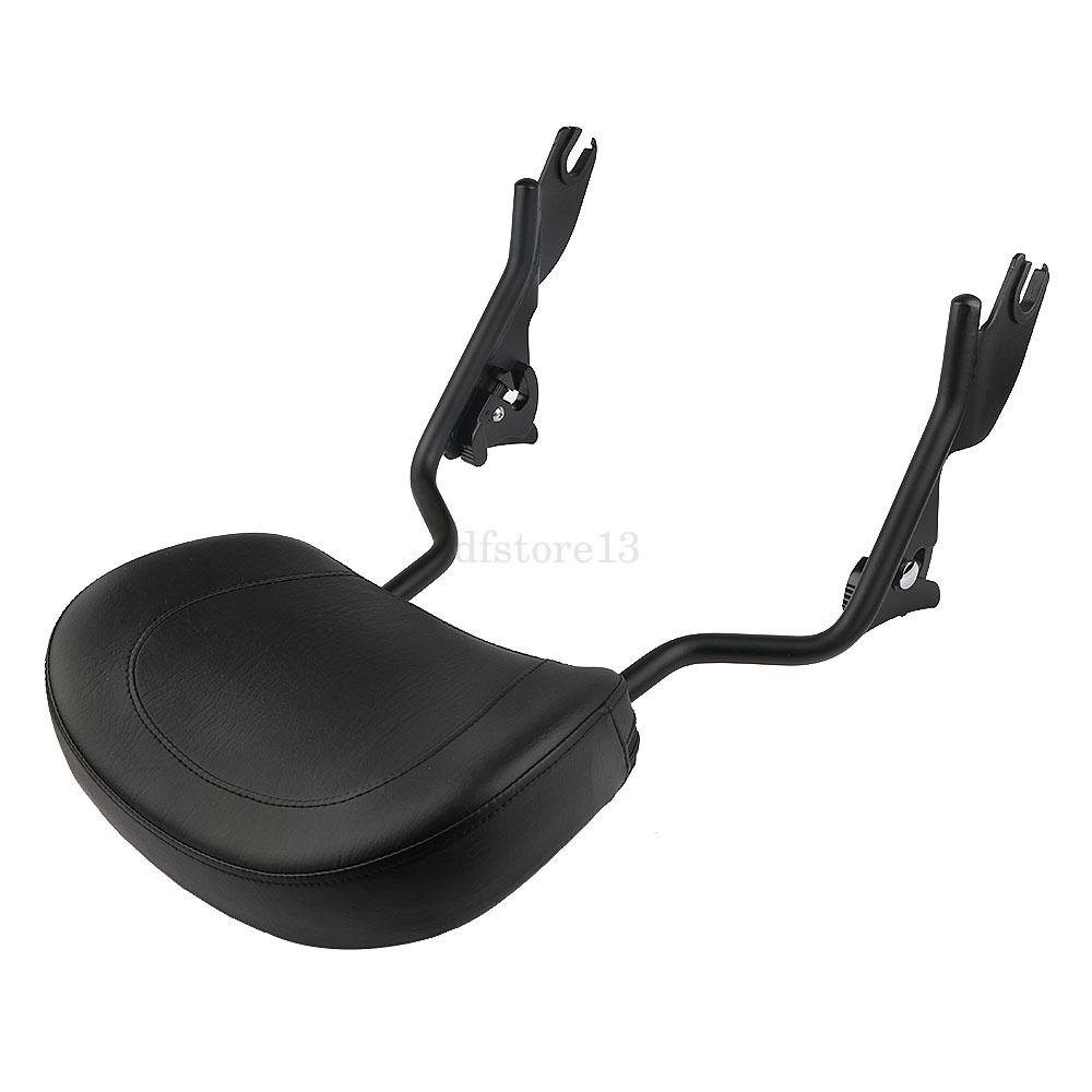 Abnehmbare Rückenlehne Sissy Bar Für Harley 06-17 DYNA STREET BOB FXD FXDB FXDL FXDLS, Choped-Stil, Glänzend Schwarz Lackiert
