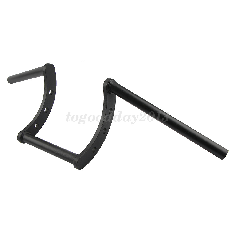 Motorcycle 1" 25mm Drag Z Bar Pullback Handlebar For Harley Chopper Honda Yamaha eBay