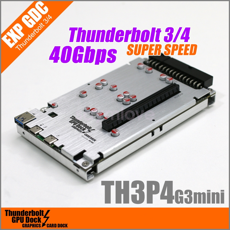 拡張カード TH3P4G4 Thunderbolt External GPU Dock Amazon.co.jp: Thunderbolt 3 eGPU Enclosure, Compatible with