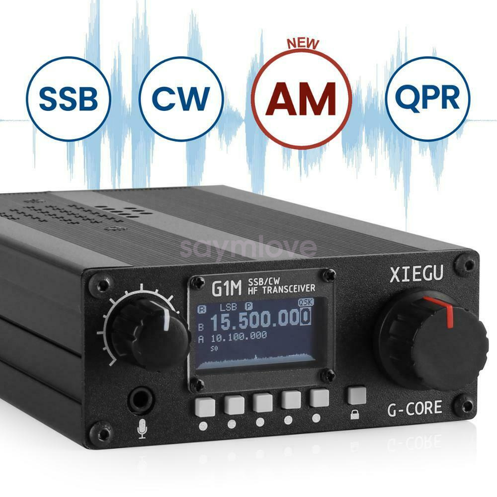 Xiegu G1M portátil QRP HF Transceptor SDR Multi-banda SSB TRANSMISOR