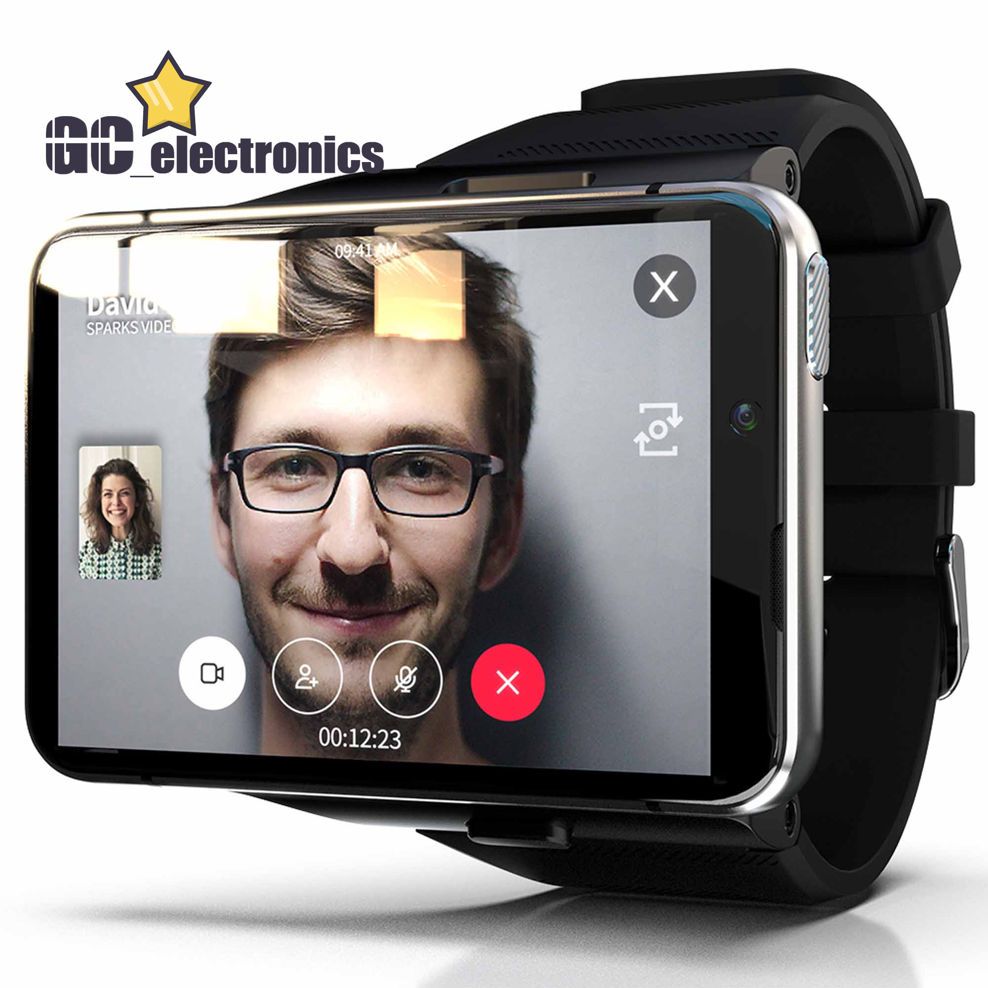 ANDROID - LEM10 Android 7.1 4G 1.82インチ700MAh Ip67用 LEMFO LEM10 1.82 inch IPS Screen 4G Smart Watch Android 7.1