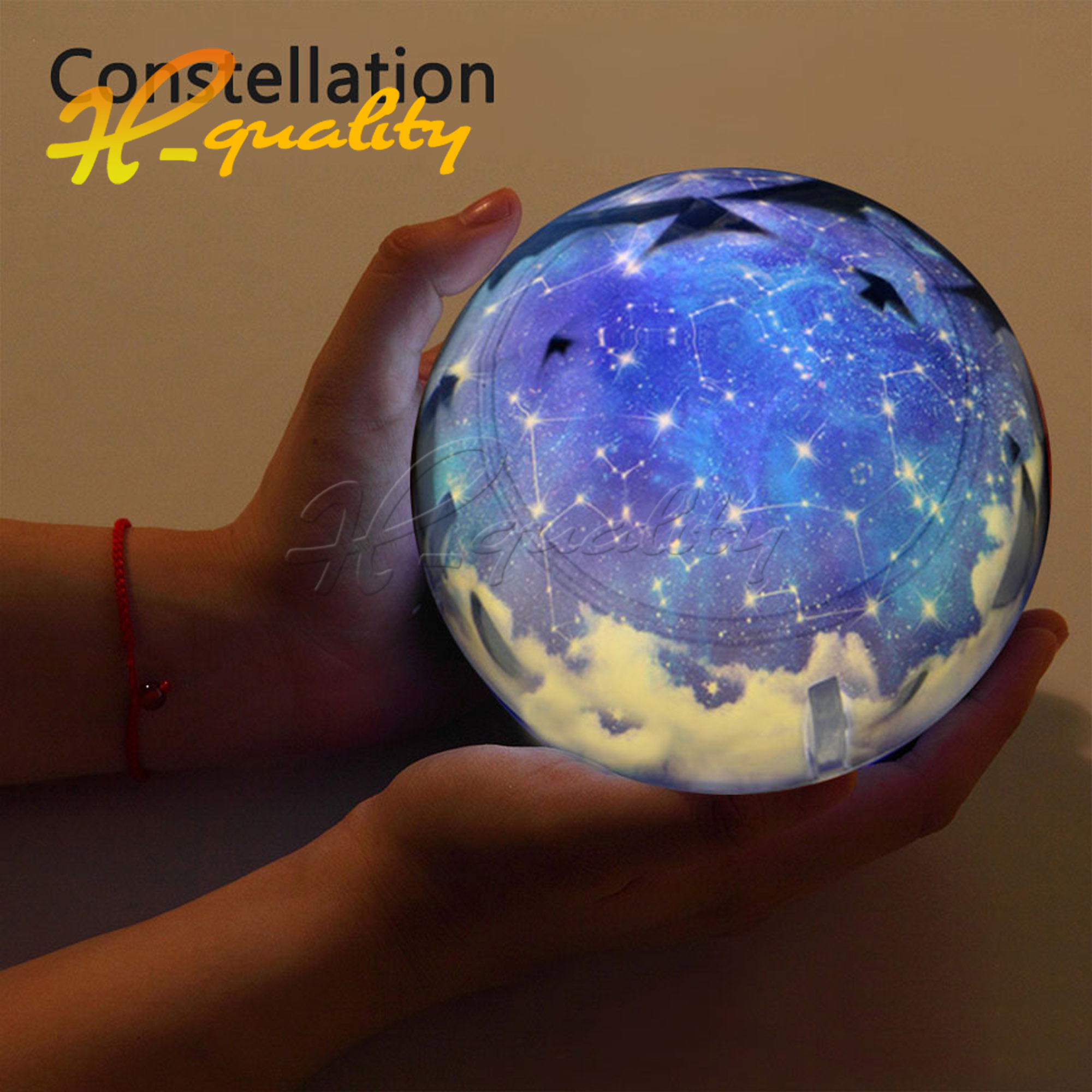 LED Night Light Starry Sky Earth Universe Rotate Projector Kids Birthday Gift - Picture 16 of 25