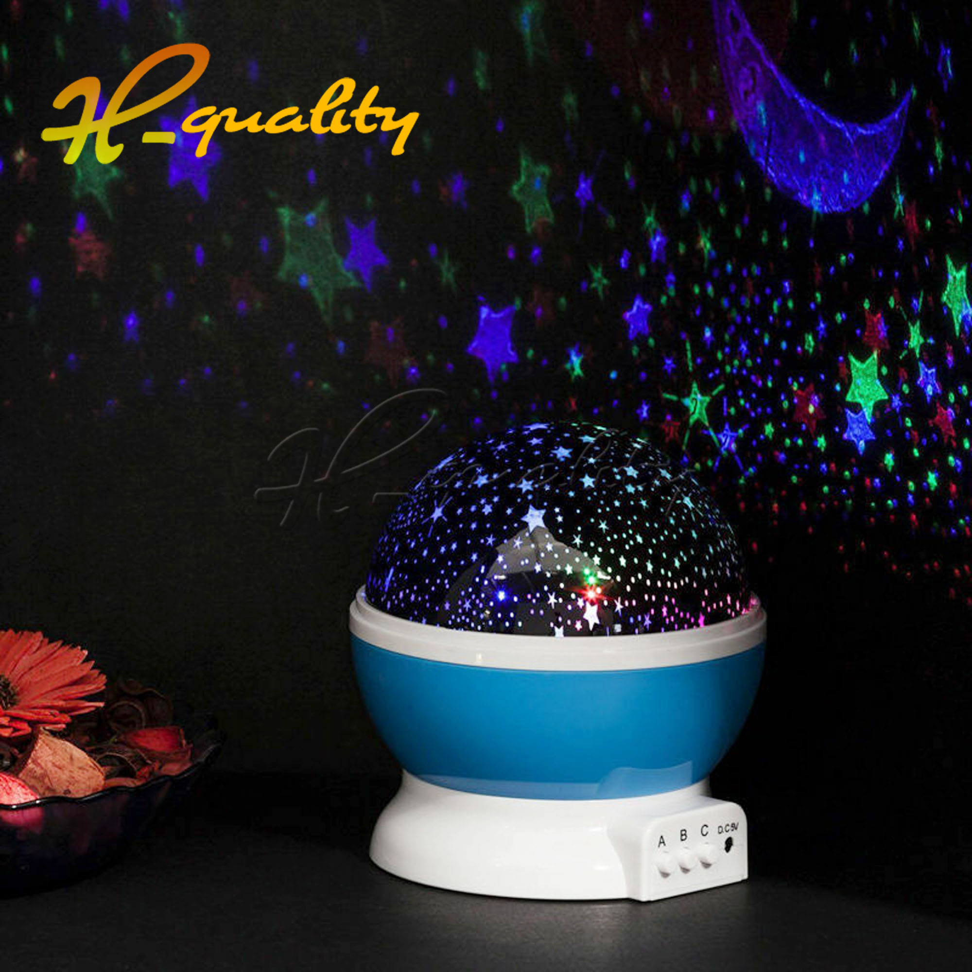 LED Night Light Starry Sky Earth Universe Rotate Projector Kids Birthday Gift - Picture 25 of 25