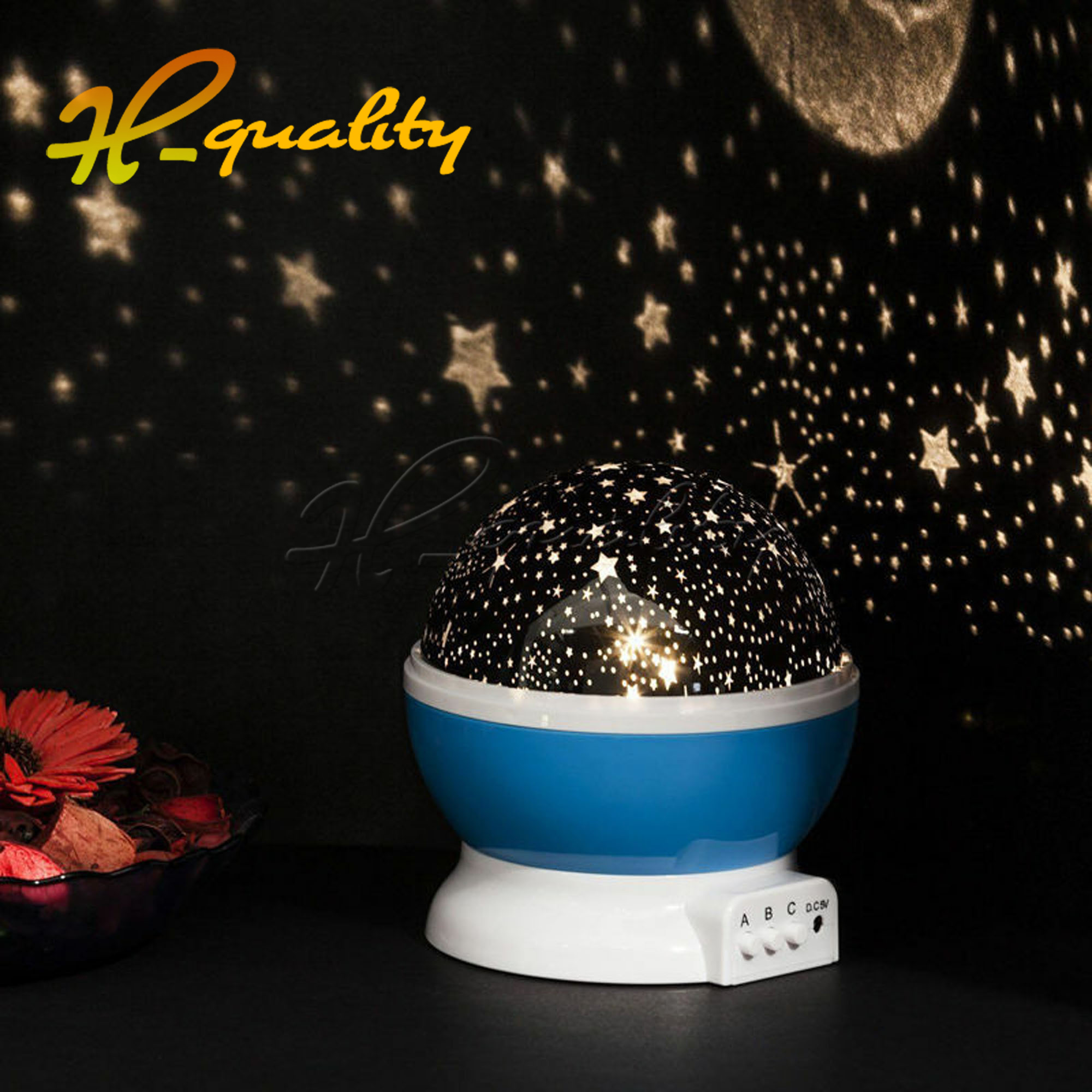 LED Night Light Starry Sky Earth Universe Rotate Projector Kids Birthday Gift - Picture 21 of 25