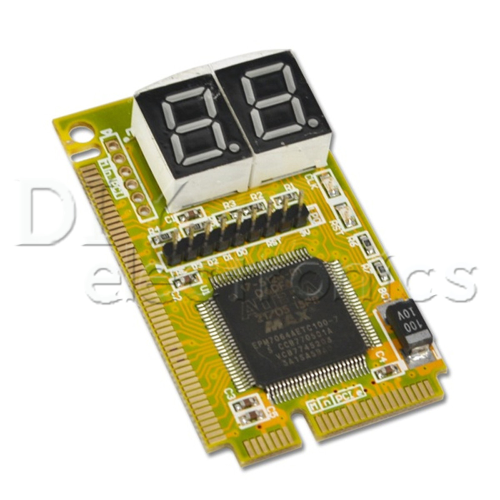 2/4 Digit 3 in1 PCI-E PC Analyzer Analysis Diagnostic Card USB Card POST Card 