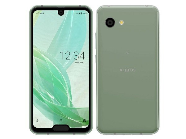 toshi⭐︎SHARP AQUOS R2compact 803SH 美品⭐︎ SHARP AQUOS R2 SH-M09 White Compact Mini Android Phone SIM