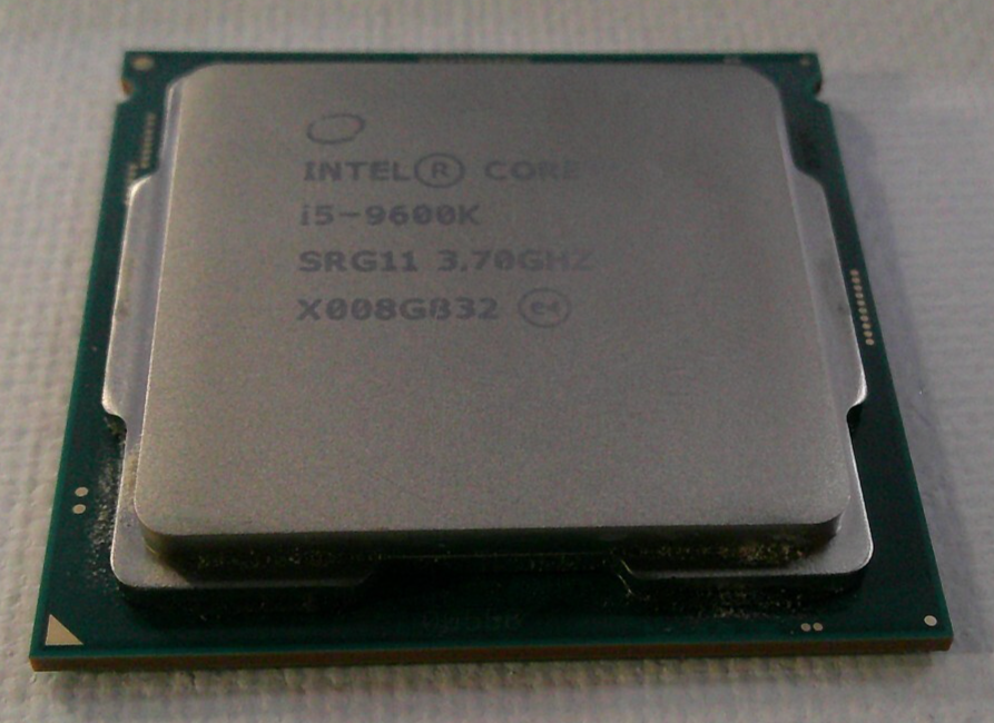 Intel Core i5-9600K 9th Gen SRG11 3.7GHz 6-Core LGA1151 Processor